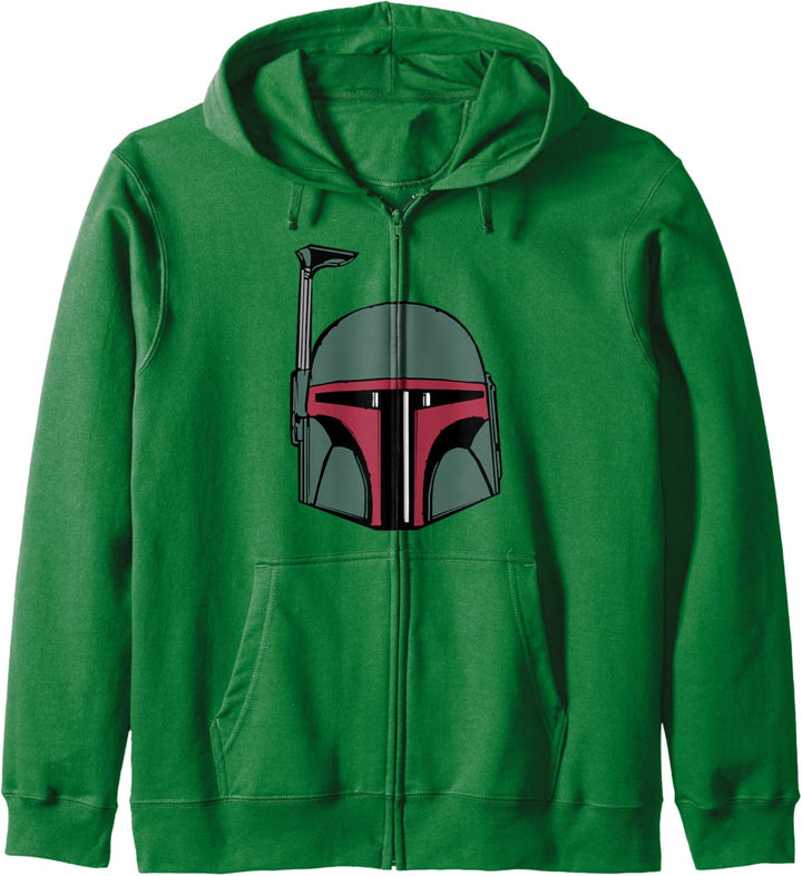 Star Wars Boba Fett Cartoon Floating Helmet Kapuzenjacke