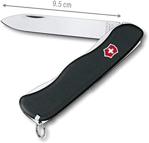 Victorinox Schweizer Taschenmesser Sentinel, Swiss Army Knife, Multitool, 4 Funktionen, Klinge, Pinz
