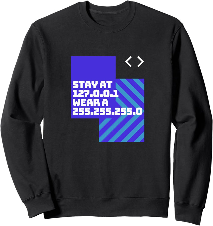 Lustige Codierungsfreaks bleiben zu Hause Ingenieure und Sweatshirt