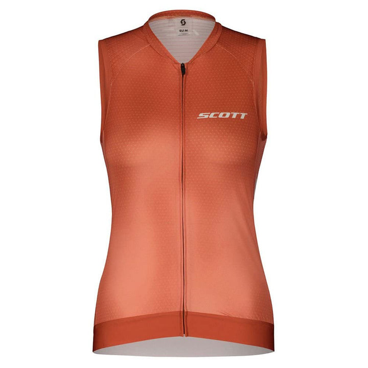 Scott RC Pro Damen Fahrrad Trikot ärmellos Rose beige 2023, M