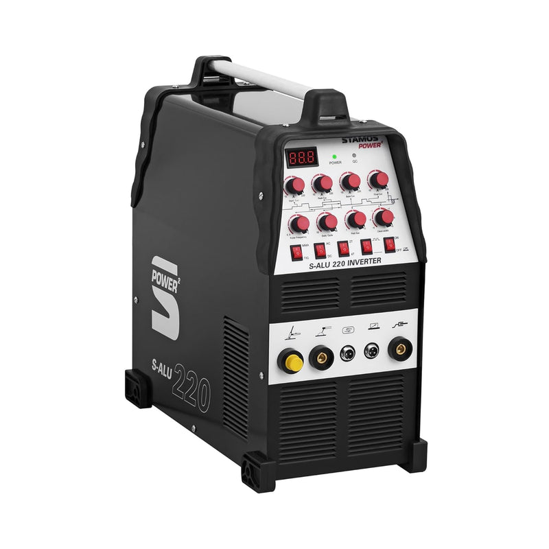 Stamos Germany Alu Schweissgerät WIG AC/DC MMA E-Hand Schweissmaschine für Aluminium Schweissgerät e