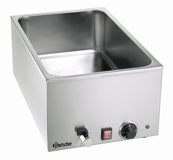 Bartscher 200240 Bain Marie - 1/1 GN - 150mm - m. Hahn