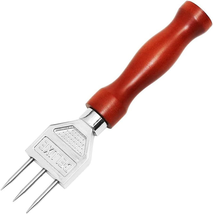 Edelstahl Eismeissel Pick Crusher mit Holzgriff Entfernung Pick Crushed Ice Tool Küche Bar Restauran