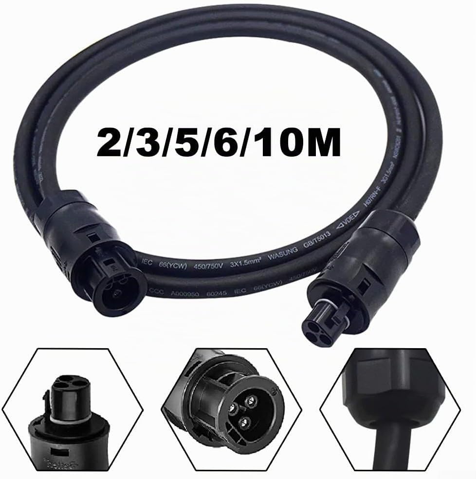 Verbindungskabel mit BC01 Buchse auf Stecker, Verlängerungsadapter für Micro-Wechselrichter, 5 m 5 m