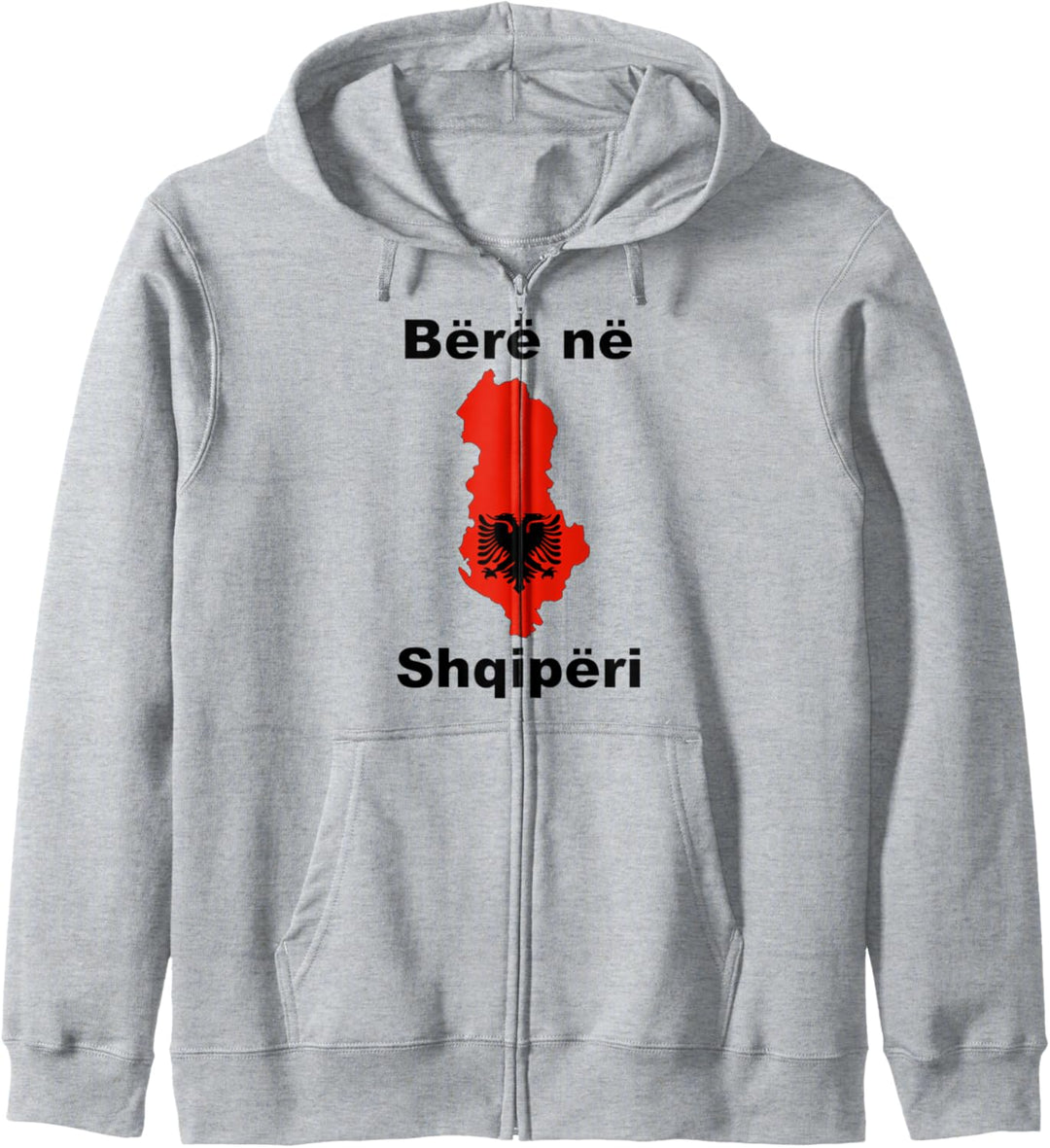 Bere ne Shqiperi Albanian Souvenir Republika e Shqiperise Kapuzenjacke