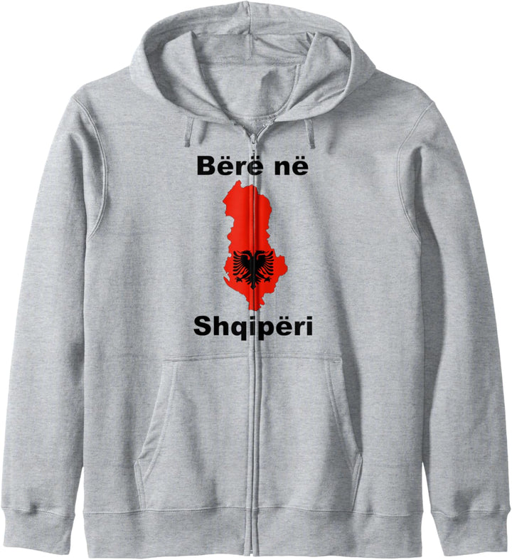 Bere ne Shqiperi Albanian Souvenir Republika e Shqiperise Kapuzenjacke