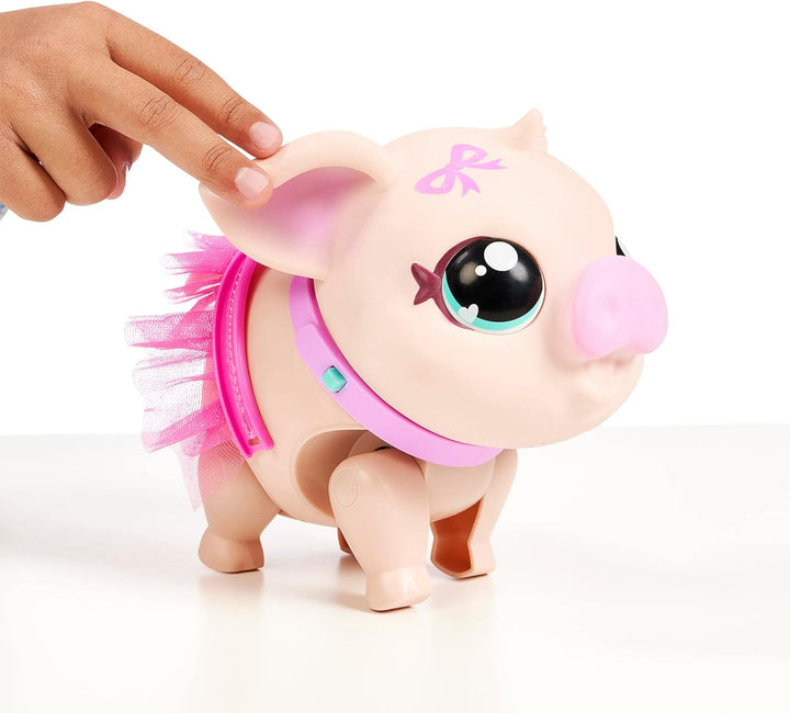 Little Live Pets - My Little Pig Pet Bella Spielzeug, Farbe Schwein (Famosa LPW01000) Schwein Bella,
