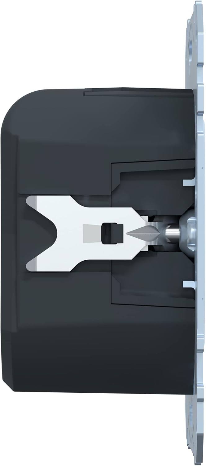 Schneider Electric Merten MEG5152-0000 Unterputz Elektronik Schalt Einsatz 2-fach 50-220 VA, für ohm