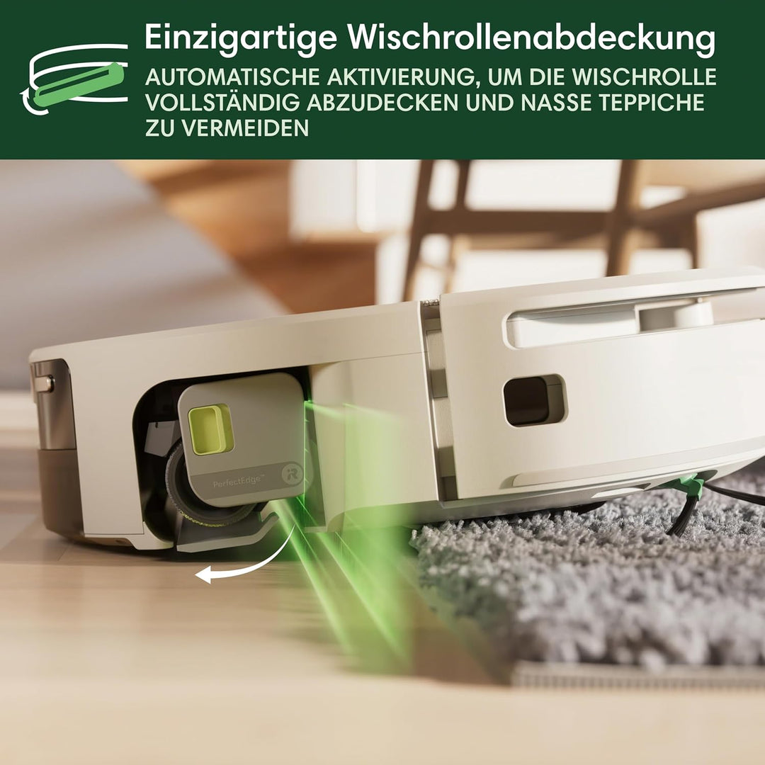 iRobot Roomba Max 705 Combo Saugroboter + AutoWash Dock: ausfahrbare, selbstreinigende Wischrolle, W