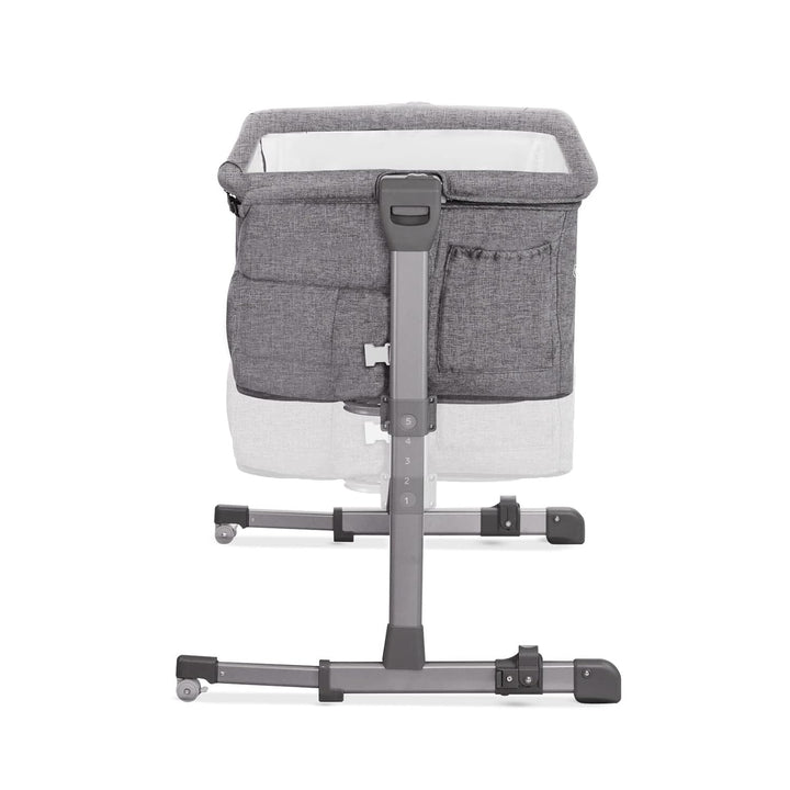 Kinderkraft Beistellbett NESTE UP, Babybetten, Zustellbett, Kinderbett, Kinderreisebett, 2 in 1, Höh