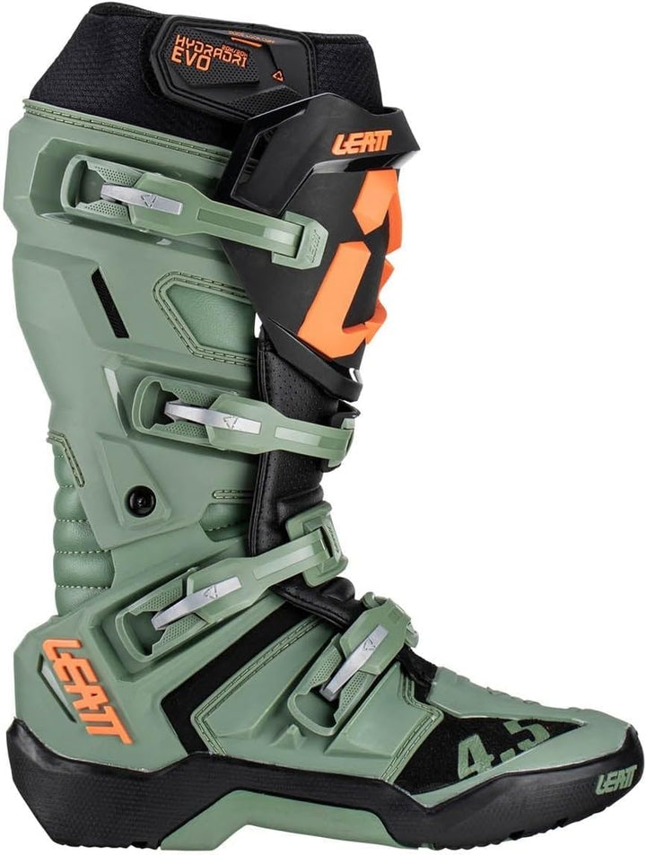 Leatt Unisex Motorradstiefel 45.5 EU Schwarz Grau, 45.5 EU Schwarz Grau