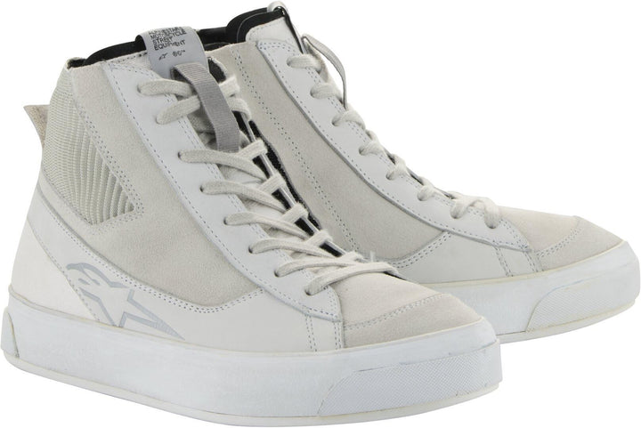 Alpinestars Stella Stated Podium Damen Motorradschuhe Weiss Grau 44 EU, 44 EU