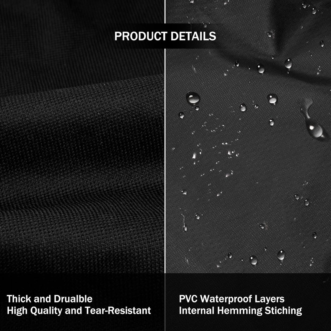 Onlyfire Pizzaofen Abdeckung für Ooni Fyra 12, Wasserdicht, 600D Polyester Oxford, mit Tragegurt,Piz