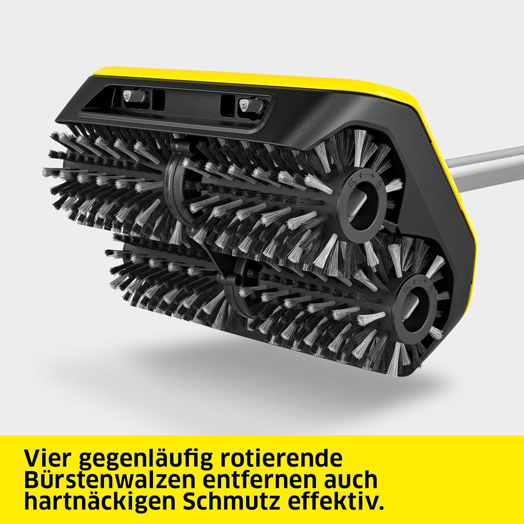 Kärcher Terrassenreiniger PCL 6, Druck: max. 10 bar, Wasserdurchfluss: max. 180 l/h, Arbeitsbreite: