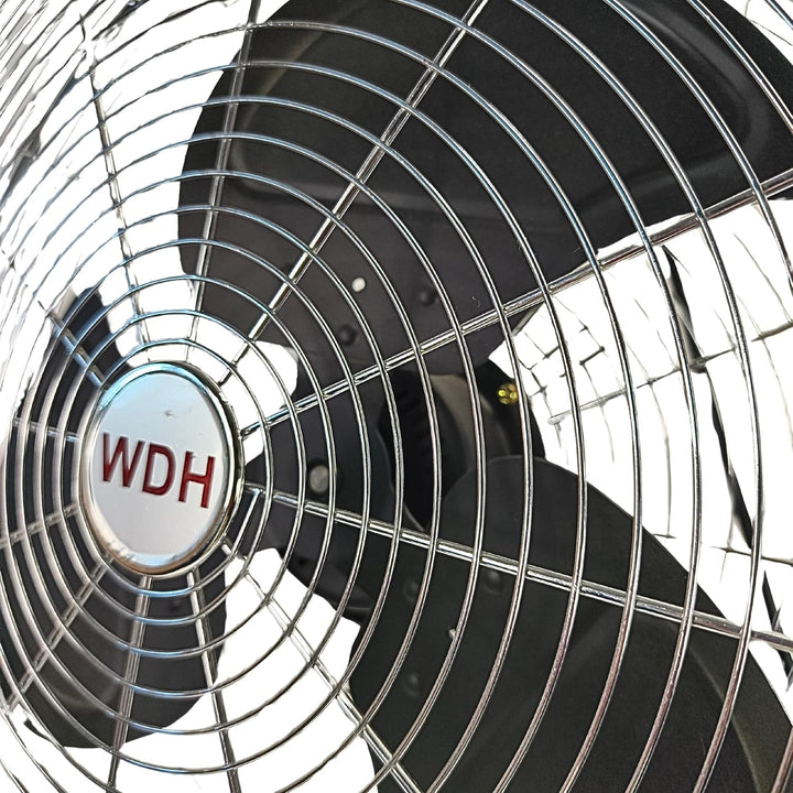 Bodenventilator WDH-FE50X aus Metall mit extra grossem Ventilatorkopf und einem Durchmesser von 50 c