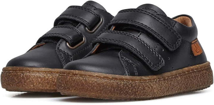 Naturino Carex VL-Sneakers aus Leder 21 EU Schwarz, 21 EU Schwarz