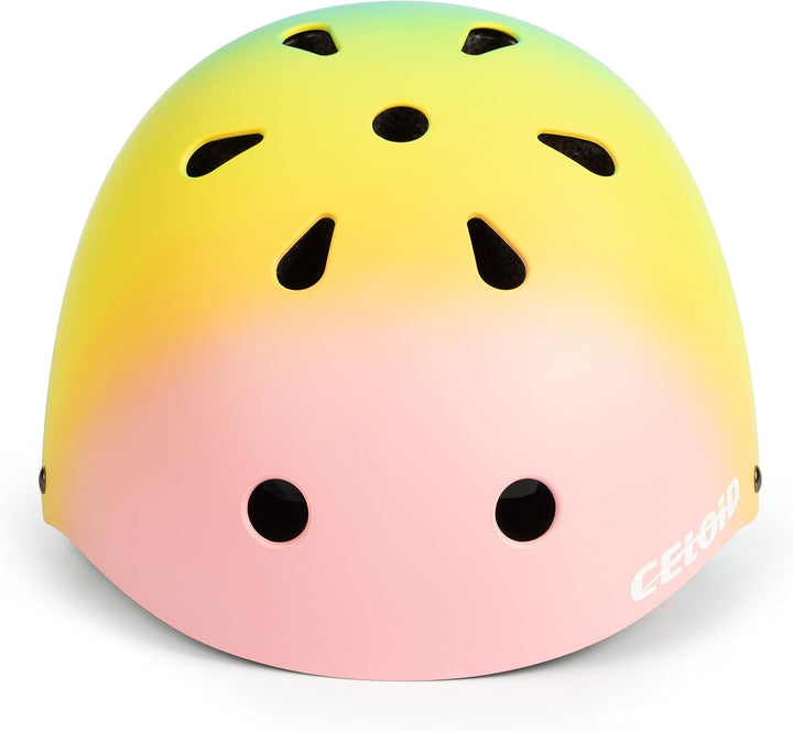 CELOID Kinder Fahrradhelm, Kleinkind Skateboard Helme für Alter 3-5-8-10-16 Jahre Jungen Mädchen, ve