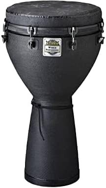 Remo DJ-0014-BE African Collection Djembe 14 x 25" Black Earth, 14 x 25" Black Earth