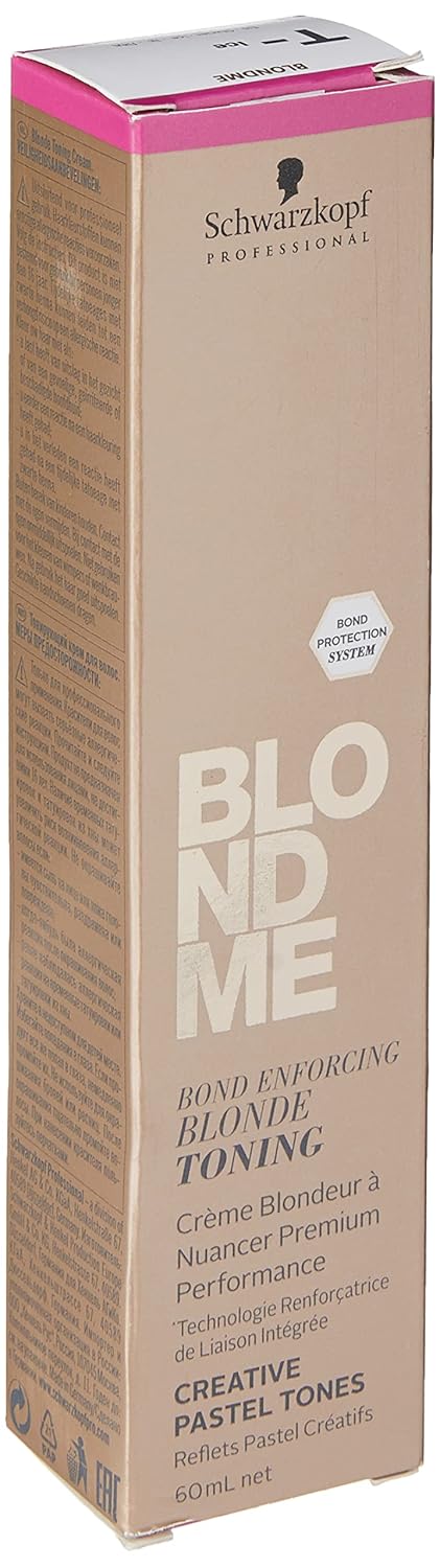 Schwarzkopf Professional BlondMe Toner Eis, 1er Pack (1 x 60 ml) Eis (Ice) 60 ml (1er Pack), Eis (Ic