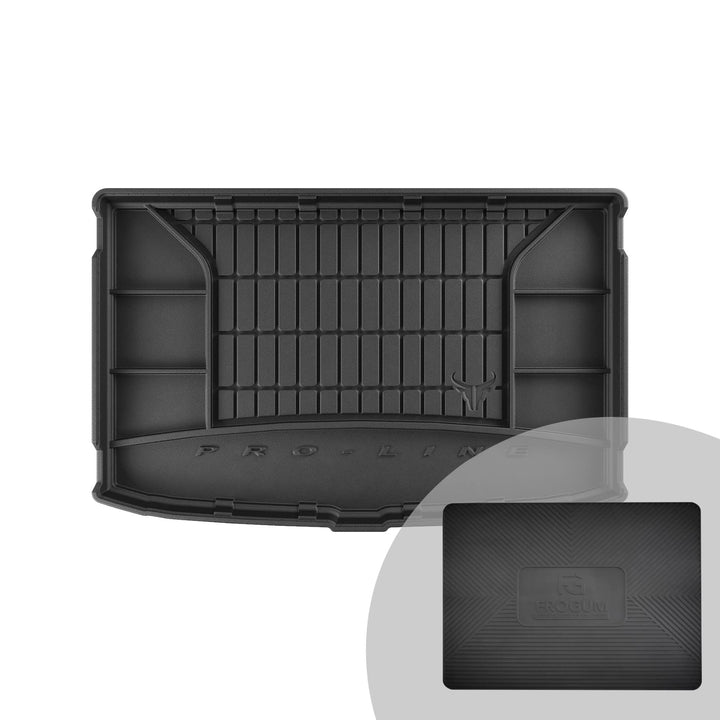 FROGUM ProLine 3D Gummimatte Exklusive Auto Kofferraummatte Kofferraumwanne für Kia Stonic ab 2017 |
