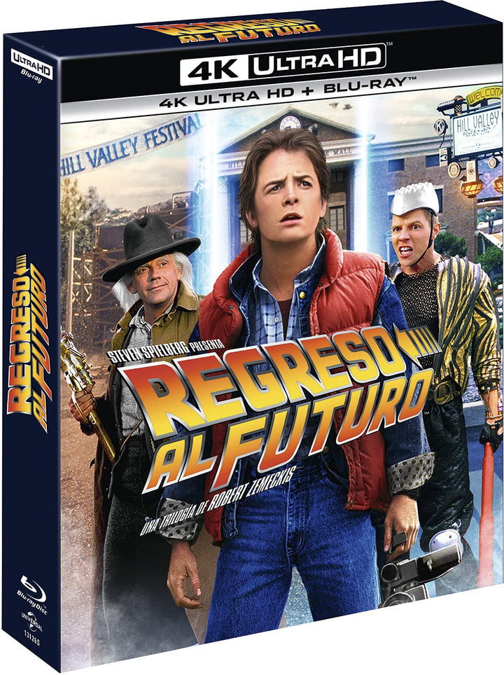 Regreso al futuro 1-3 (4k Ultra-HD + blu-ray + blu-ray extras)