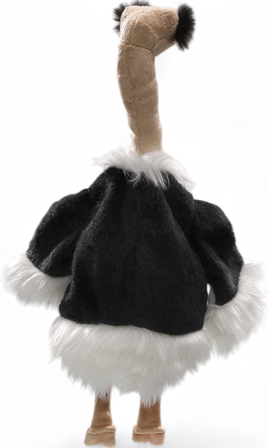 Carl Dick Vogel Strauss Handpuppe, Vogel, Plüschtier, Kuscheltier ca. 40cm hoch, ca. 30cm (nur Körpe