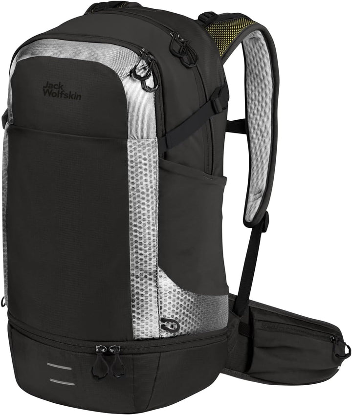 Jack Wolfskin Unisex Moab Jam Pro 30.5 Hiking Pack (1er Pack) Einheitsgrösse Flash Black, Einheitsgr