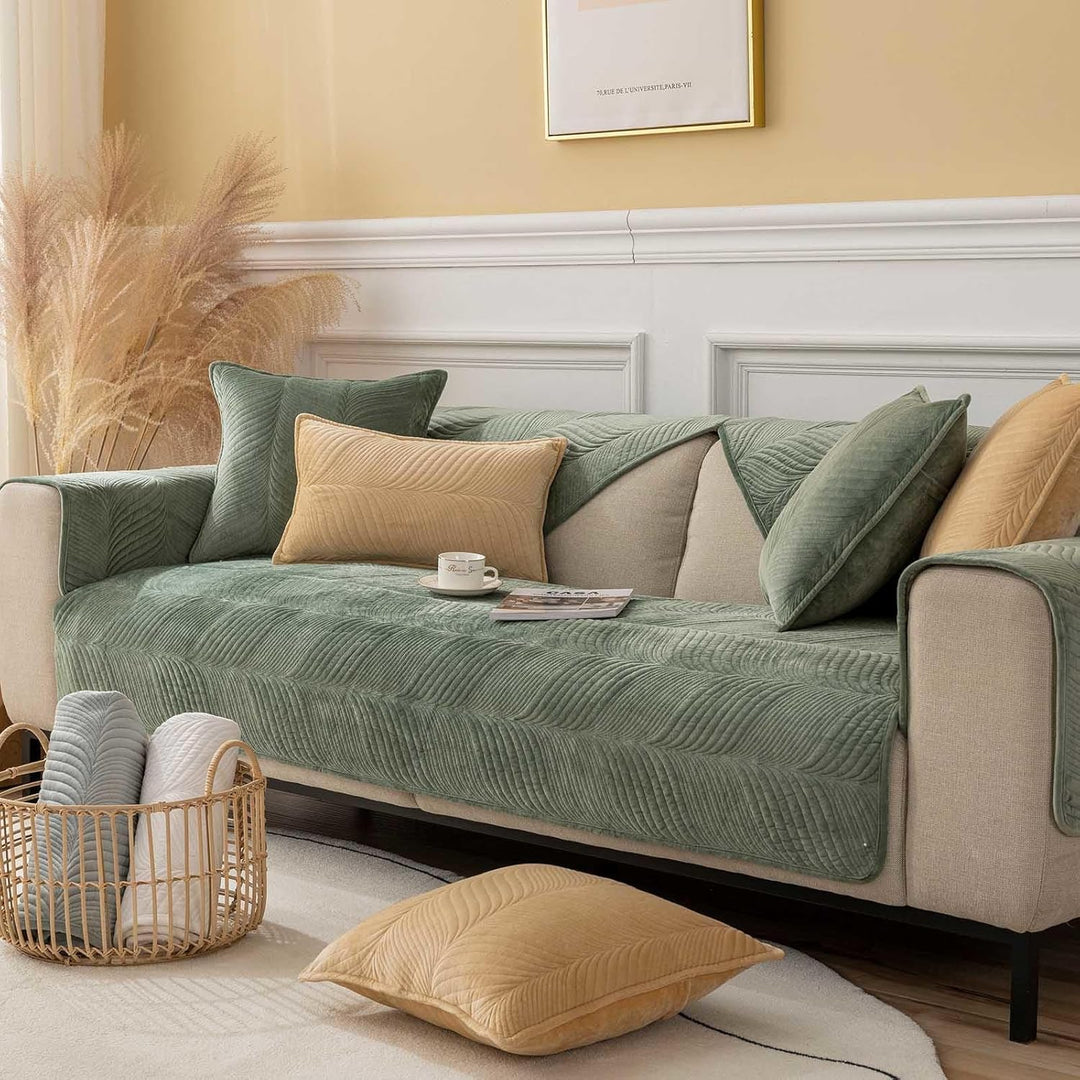 MTHGH Sofabezug Ecksofa l Form Wasserdicht，sofaschoner rutschfest Hund Katze Couch Überzug Ecksofa u