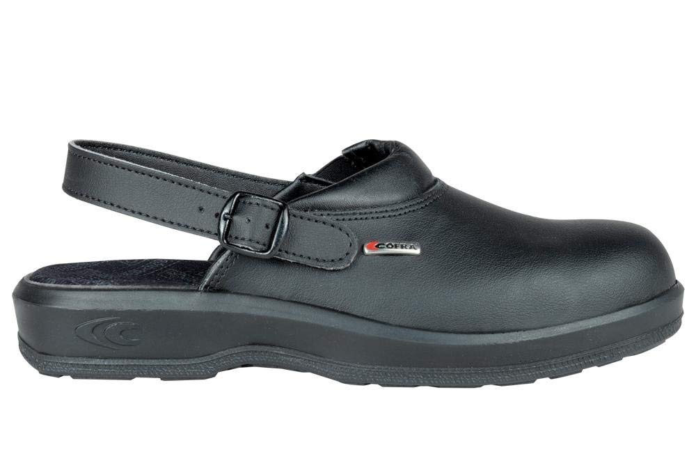 Cofra 75011-004.D35 JASON BLACK SB E A FO SRC Sicherheitssandalen, Schwarz, Grösse 35 35 EU, 35 EU