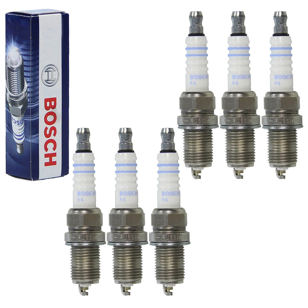 6x Original BOSCH Zündkerze Zündkerzen FR8DCX+