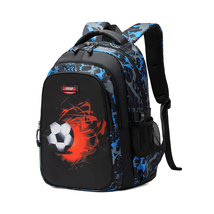 Asge Schulrucksack Jungen Teenager Schultaschen Mädchen Ranzen Ergonomischem Kinder Rucksäcke Fussba