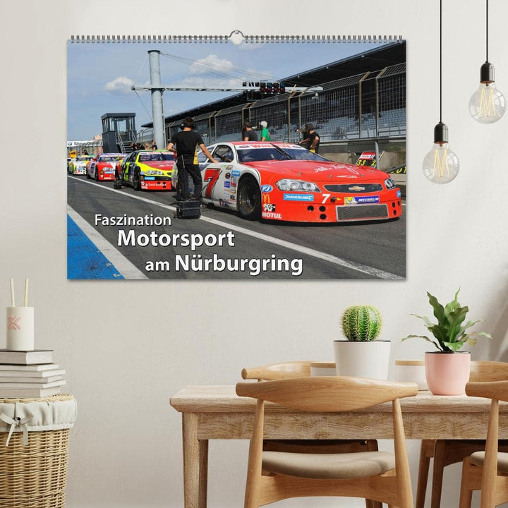Faszination Motorsport am Nürburgring (Wandkalender 2026 DIN A2 quer), CALVENDO Monatskalender: Acti