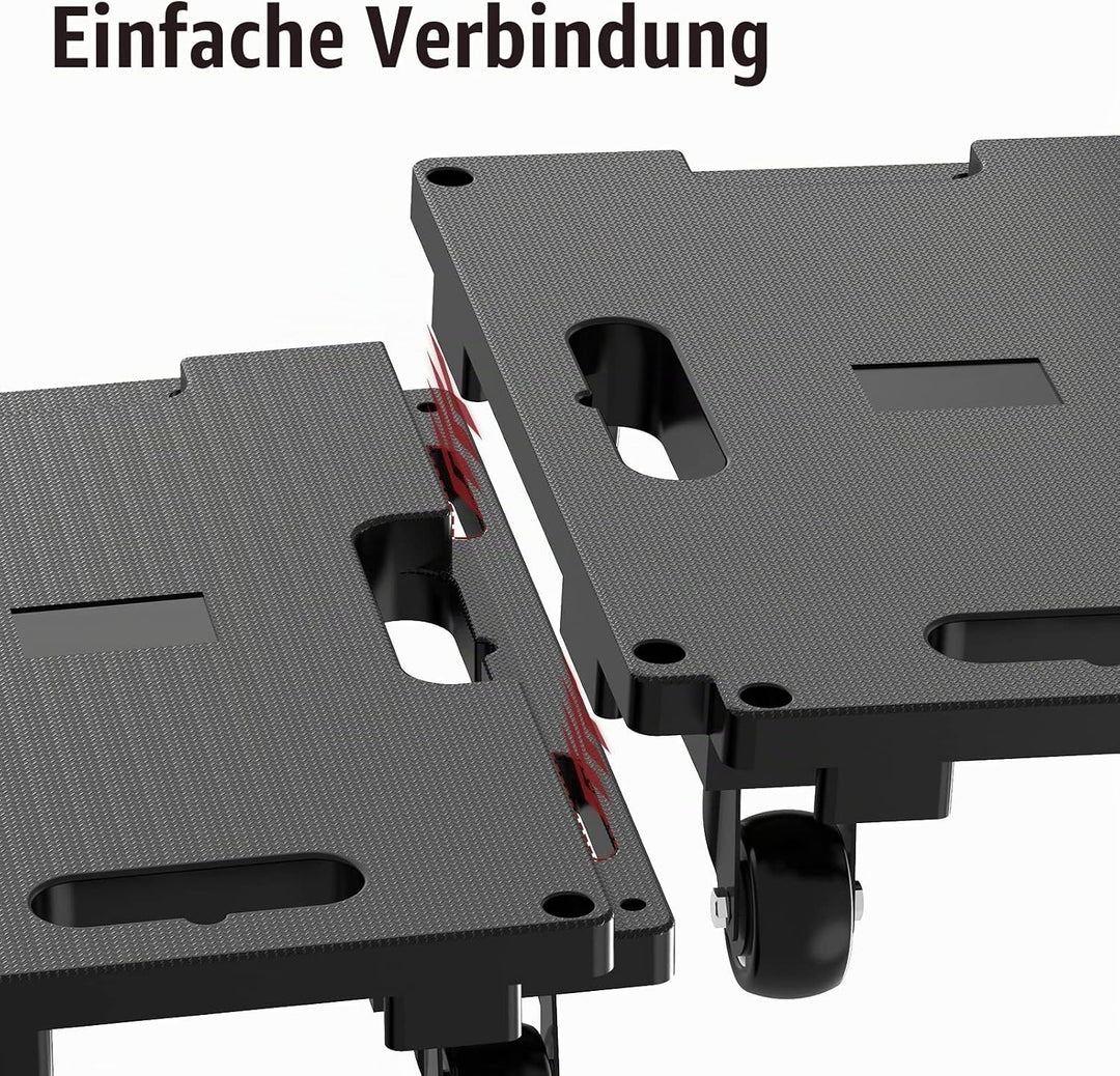 SOLEJAZZ Transportroller Set, 800kg Tragkraft, MöBeltransportwagen Koppelbar, Umzugshelfer MöBeltran