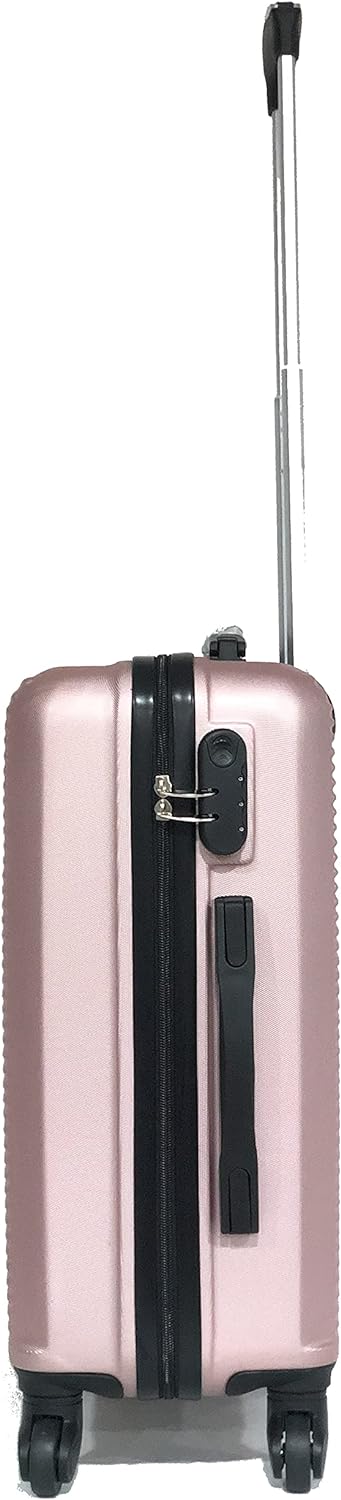 Französischer Koffer - Hartschalen Kabinengepäck ABS - Hartsreisekoffer 55 cm - Robuster, bequem und