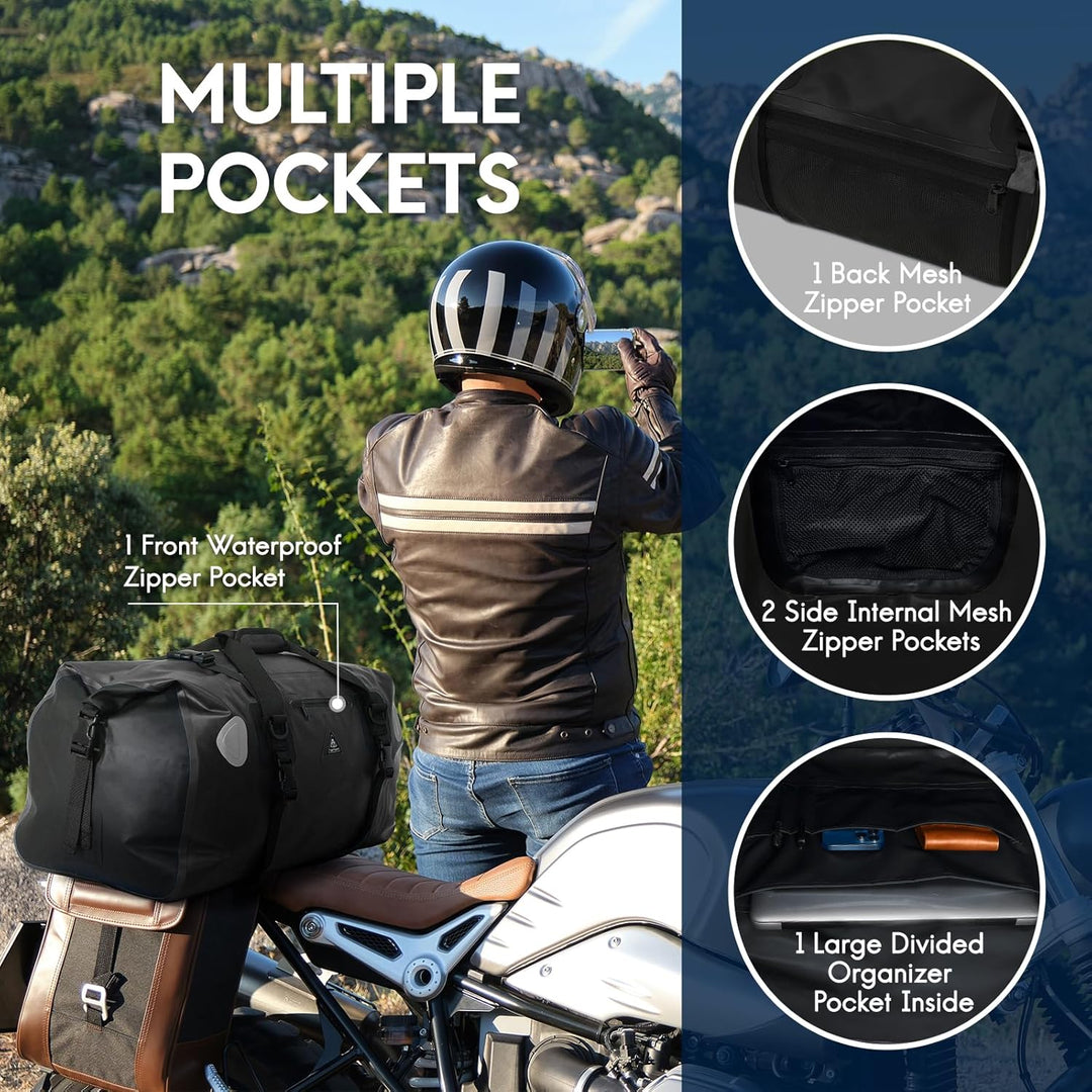 Wasserdichter Rucksack Dry Bag | wasserdichte Reisetasche Rucksack | Roll Top Seesack Wasserdicht fü