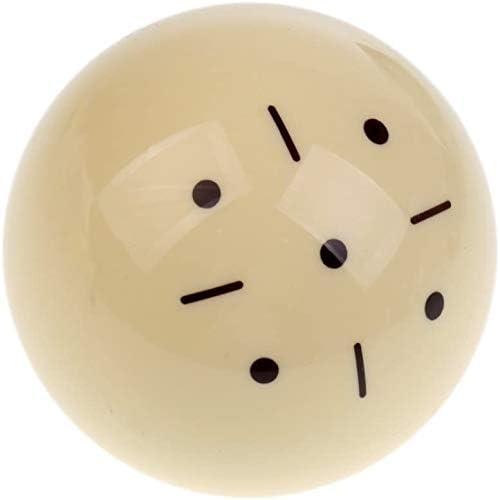 POFET Batting Marked Red-White Pool Ball Billiard Training Ball 4#, 4#