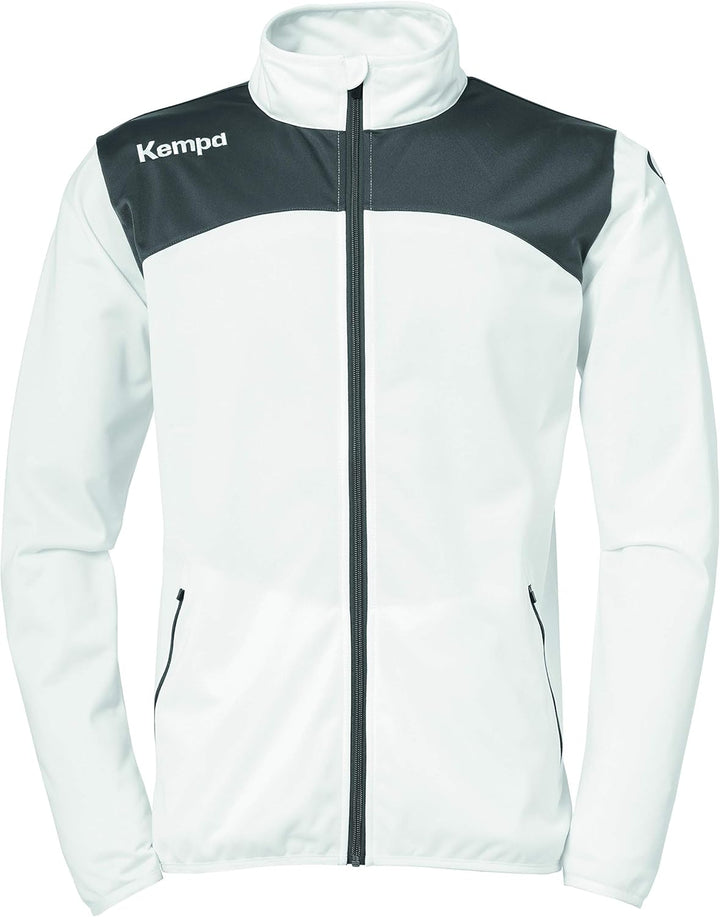 Kempa Herren Emotion 2.0 Poly Jacke, Dove blau/limonengelb, XL