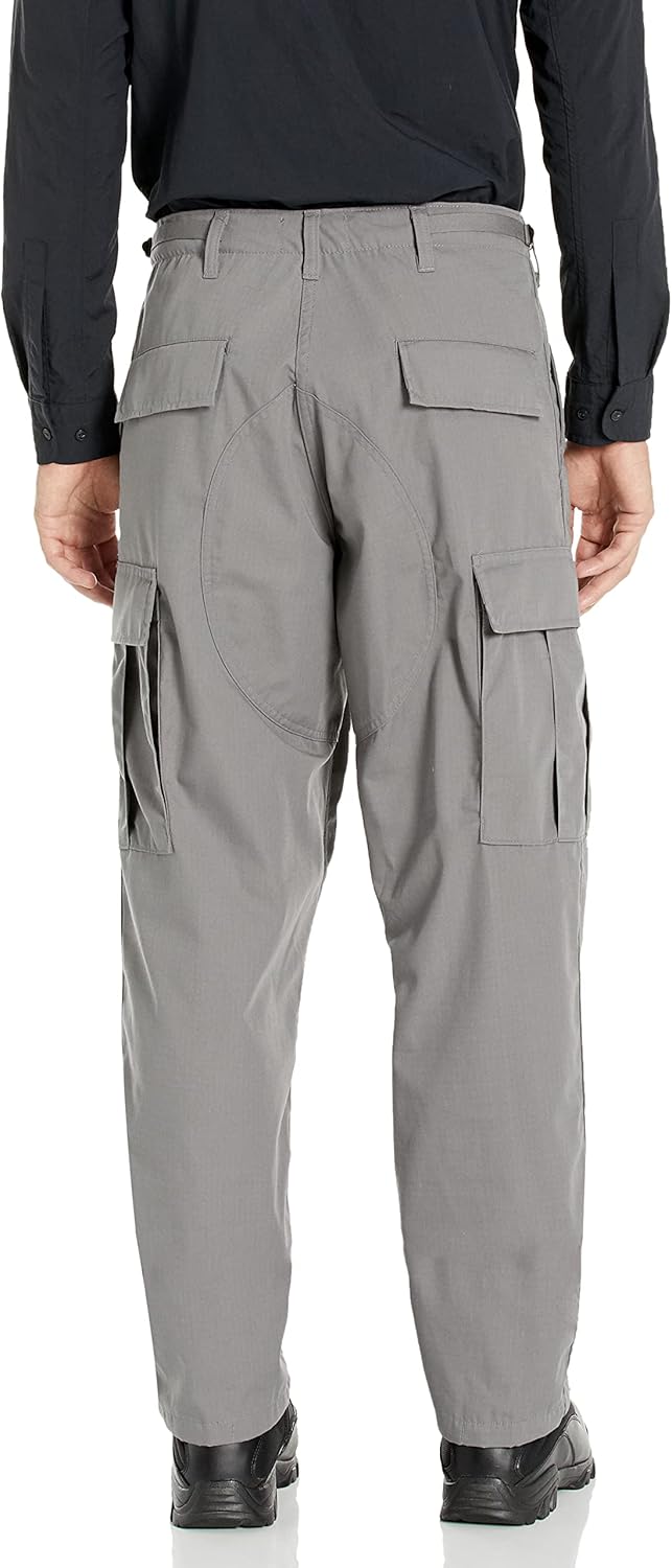 Tru-Spec Herren-Hose aus Polyester und Baumwolle, Ripstop-Hose XS Grau, XS Grau