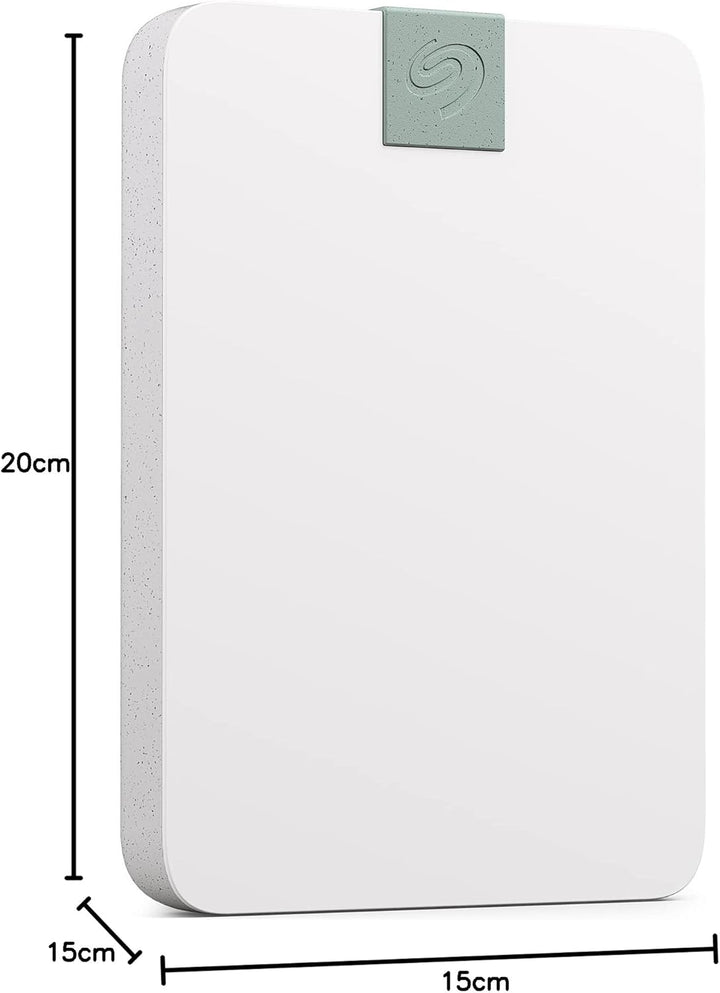 Seagate Ultra Touch HDD 2TB externe Festplatte, 2.5 Zoll, USB-C & USB C, 6 Monate Dropbox und Mylio,