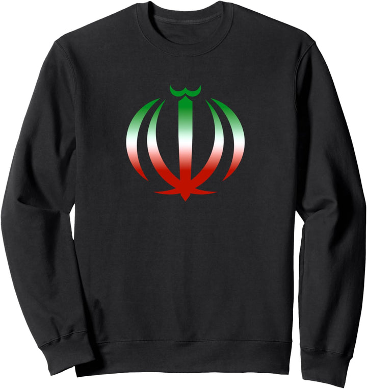 Iran, Emblem, Flagge, Allah, Islam, Wappen, Abzeichen, Fahne Sweatshirt