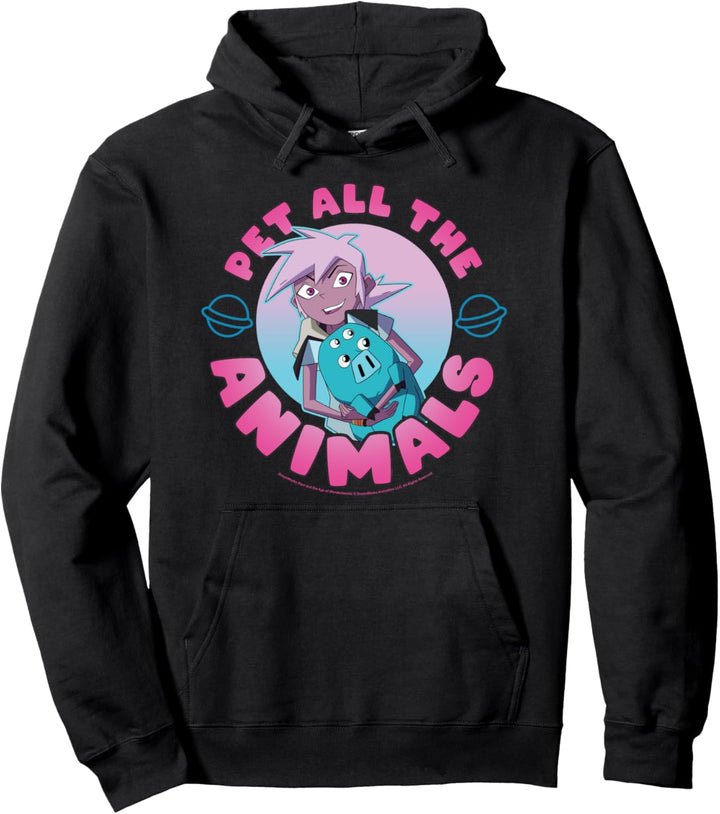 Kipo And The Age Of Wonderbeasts Pet All The Animals Pullover Hoodie