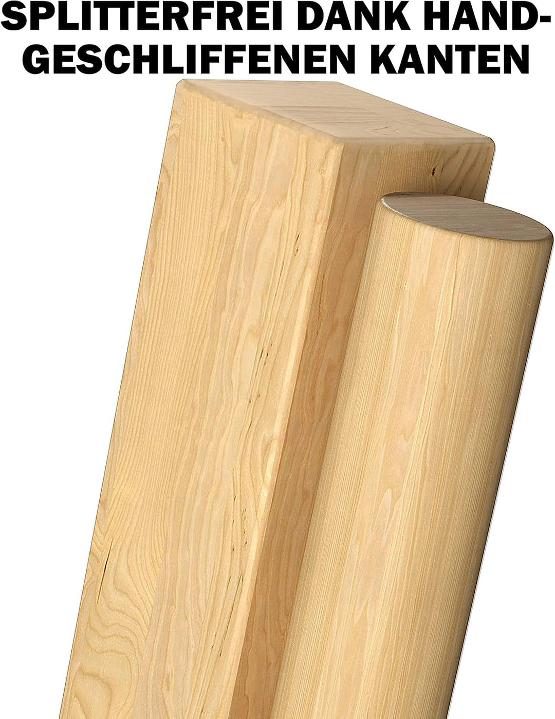 Kubb Wikinger Spiel aus Holz in Premium Qualität – Aus massivem Holz – Mit praktischer Tragetasche -