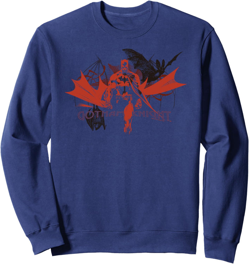 Batman Red Gotham Knight Sweatshirt