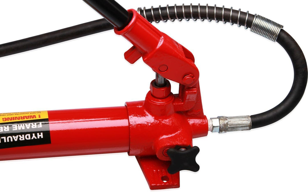 Hydraulik Handpumpe mit Pumpstange 10 to. für Richtsatz Spreizer Druckzylinder