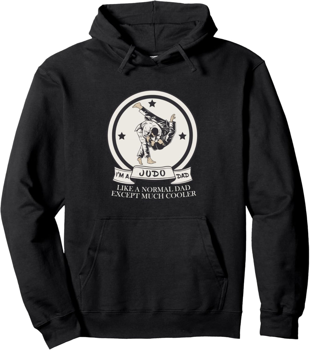 Ich bin ein Judo-Dad wie ein normaler Dad, aber viel cooler Pullover Hoodie