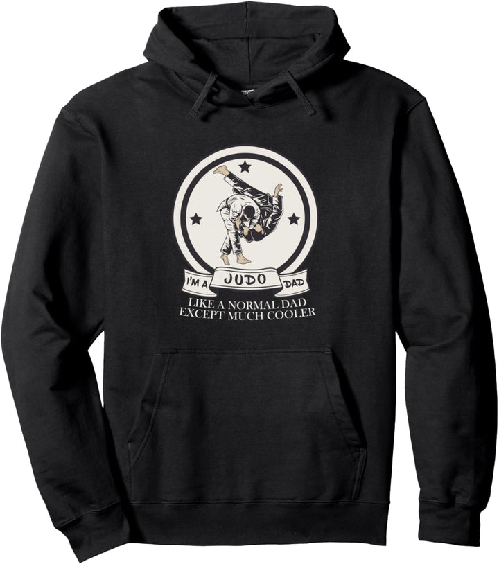 Ich bin ein Judo-Dad wie ein normaler Dad, aber viel cooler Pullover Hoodie