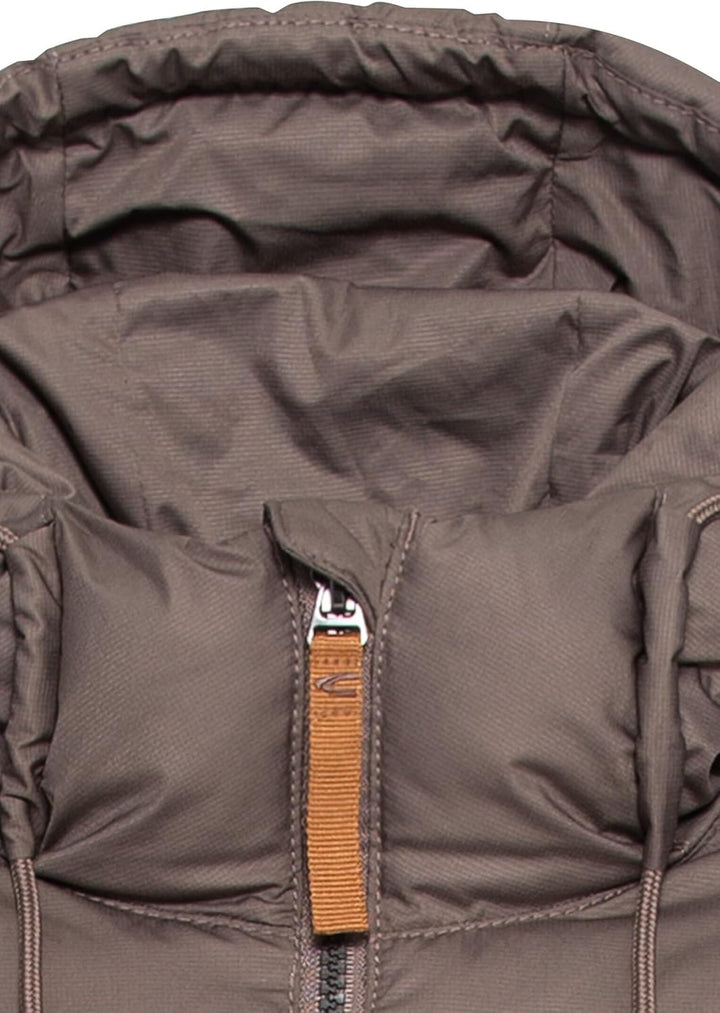 camel active Damen Steppmantel mit Kapuze 44 Braun, 44 Braun