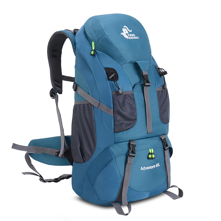 Bseash 50L Leichter wasserfester Wanderrucksack, Outdoor Sport Tagesrucksack Multifunktions Reisetas