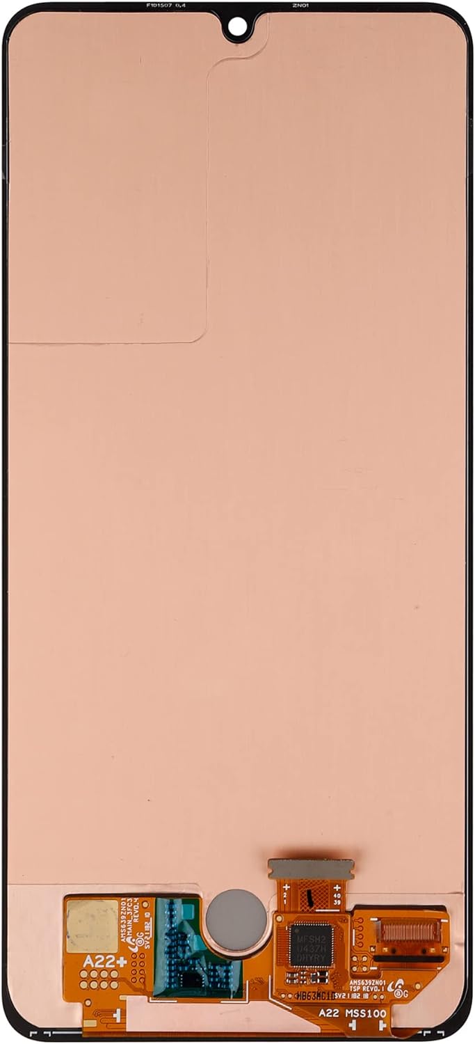 swark AM-OLED Kompatibel mit Samsung Galaxy M22 4G SM-M225 & A22 4G SM-A225 (Schwarz Ohne Rahmen) LC