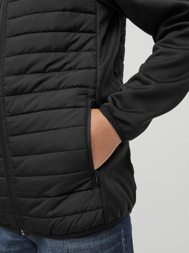 JACK & JONES Boy Hybridjacke Hybridjacke Junior 128 Black 1, 128 Black 1